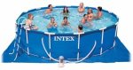    Intex vízforgatós medence 457x122cm Komplett szett. Metal Frame